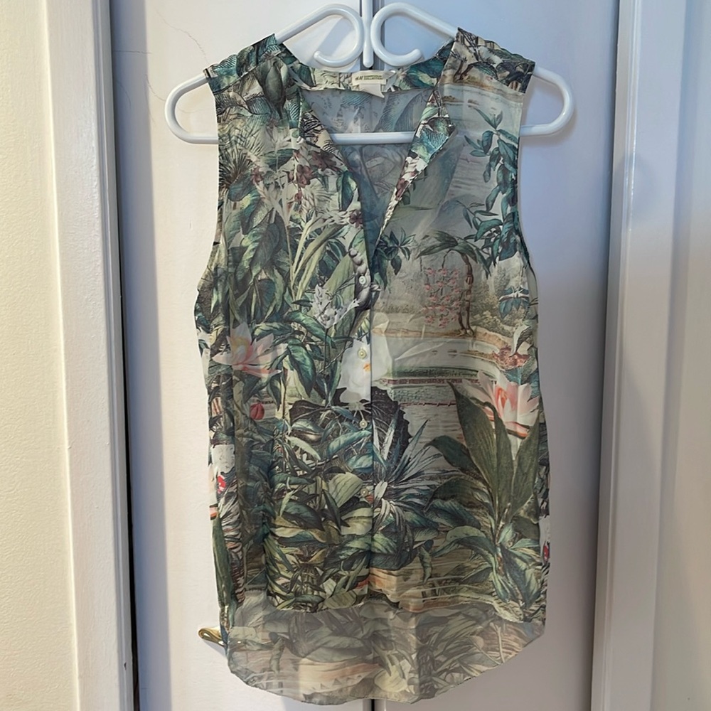 H & M Collection sleeveless blouse. Size 10